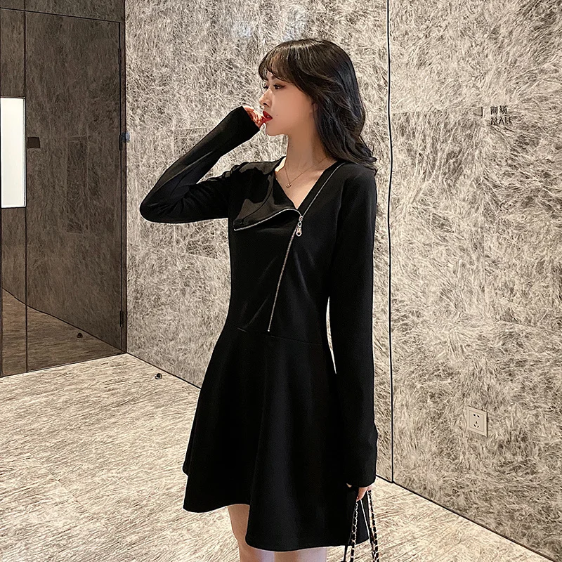 Large Size Women's Clothing 2021 Autumn and Winter New Chubby Girl's Dress Temperament Goddess Style Clothes Super Fairy Black
Large Size Women's Clothing 2021 Autumn and Winter New Chubby Girl's Dress Temperament Goddess Style Clothes Super Fairy Black
