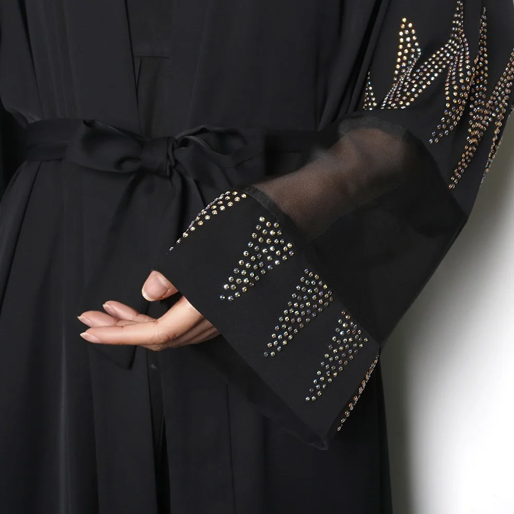 Saudi Arabi Fashion Muslim abaya Turkish Stone Long sleeve Dresses Free size elegant evening Islamic kaftan long dress for lady
Saudi Arabi Fashion Muslim abaya Turkish Stone Long sleeve Dresses Free size elegant evening Islamic kaftan long dress for lady