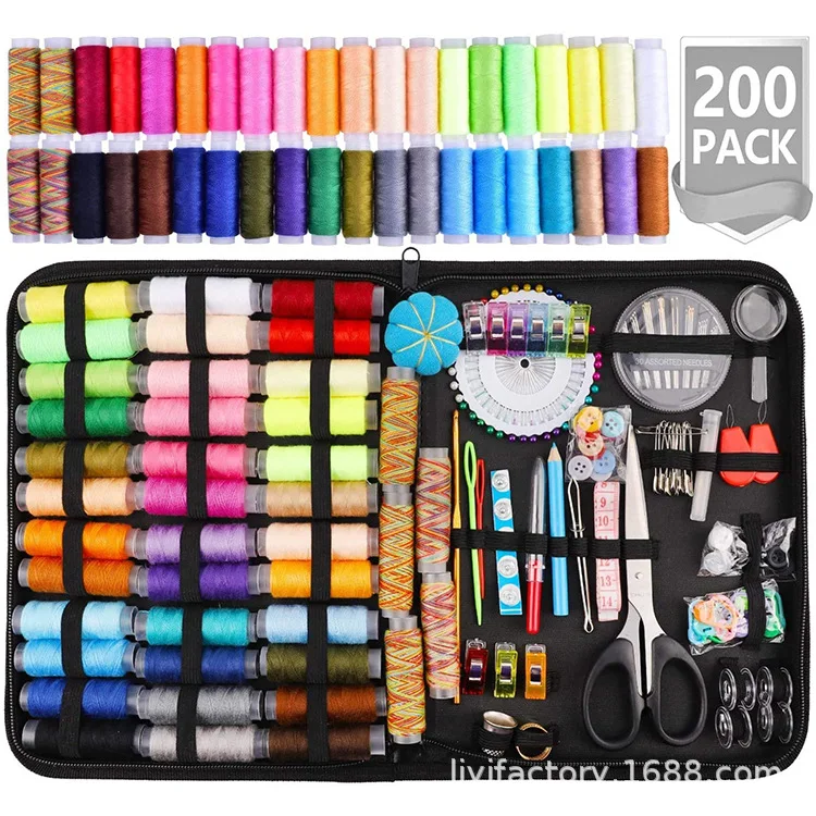 Multi-function Sewing Box Set,Sewing Kits for Hand Quilting Stitching Embroidery Thread Sewing Accessories Sewing Tools
Multi-function Sewing Box Set,Sewing Kits for Hand Quilting Stitching Embroidery Thread Sewing Accessories Sewing Tools
