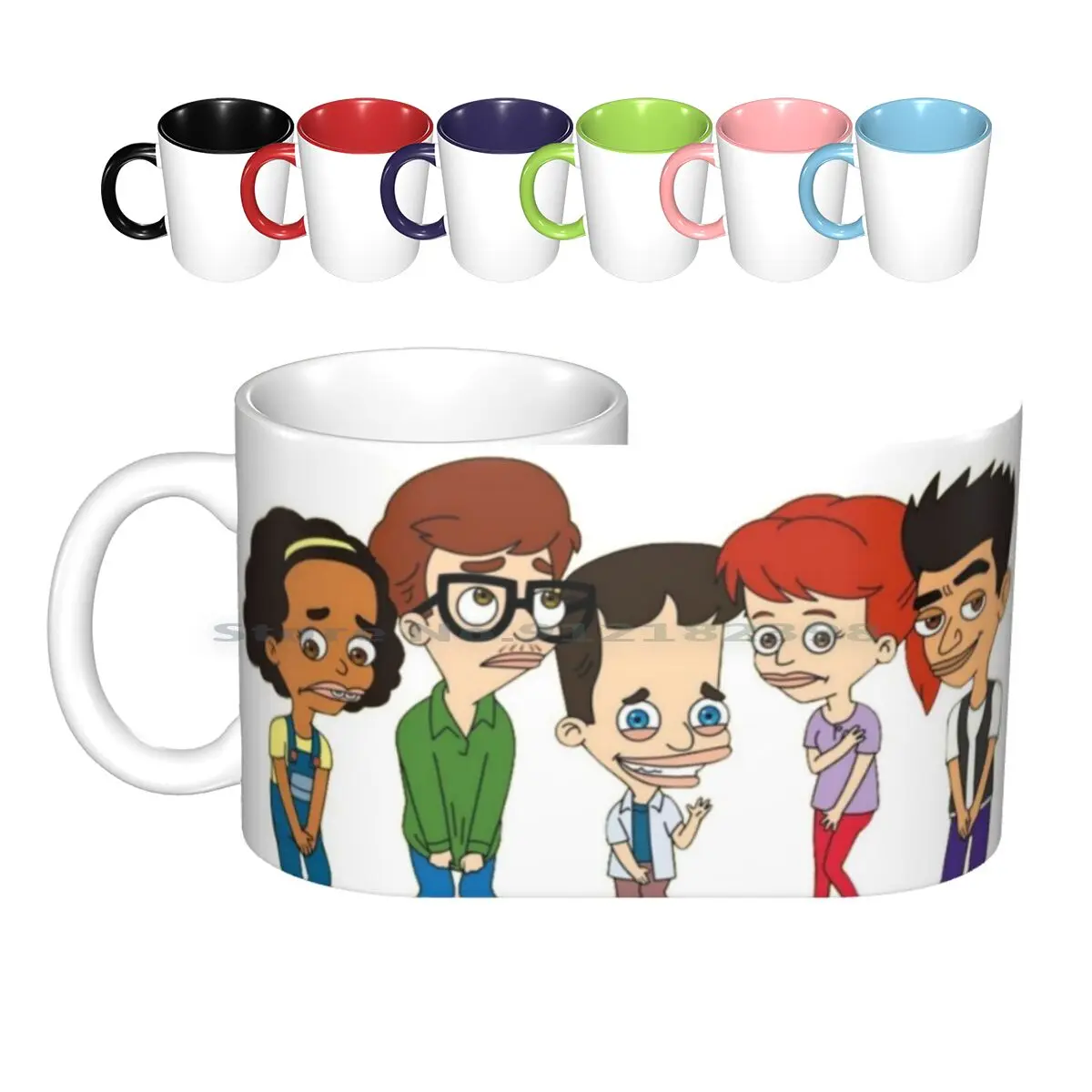 Bigmouth! Ceramic Mugs Coffee Cups Milk Tea Mug Bigmouth Big Mouth Nick Kroll John Mullaney Jessi Missy Kroll Maya Rudolph
Bigmouth! Ceramic Mugs Coffee Cups Milk Tea Mug Bigmouth Big Mouth Nick Kroll John Mullaney Jessi Missy Kroll Maya Rudolph