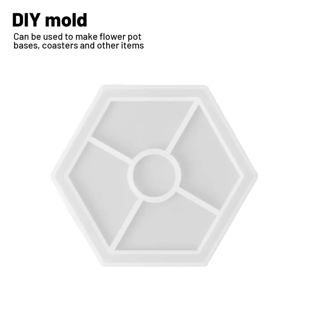 Hexagonal Silicone Mold For Flowerpot For Succulents Round Pen Container Plaster Mold Cement Clay Molds
Hexagonal Silicone Mold For Flowerpot For Succulents Round Pen Container Plaster Mold Cement Clay Molds