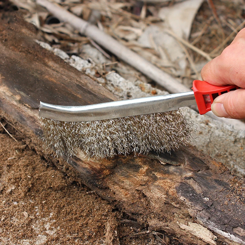 Hand Brush Tools Steel For Rust Red+Silver Stainless Wire Cleaning Removal Welding
Hand Brush Tools Steel For Rust Red+Silver Stainless Wire Cleaning Removal Welding