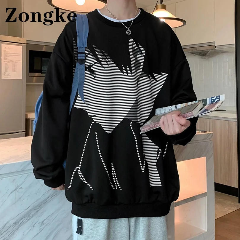 Толстовки Zongke с принтом в японском стиле, Мужская крутая одежда для парня, уличная одежда в стиле хип-хоп, мужские свитшоты, Весенние Новые п...
Толстовки Zongke с принтом в японском стиле, Мужская крутая одежда для парня, уличная одежда в стиле хип-хоп, мужские свитшоты, Весенние Новые п...