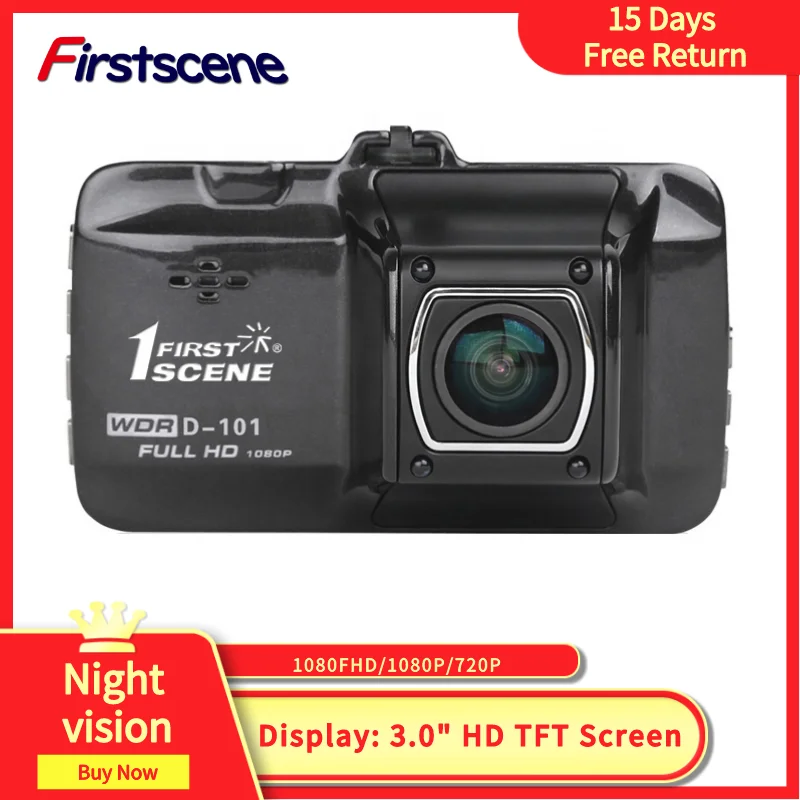 Firstscene D101 Car DVR Camera 3" IPS Screen Dashcam FHD 1080P Car Camera 24H Parking Monitoring Car Registrar WDR Night Vision
Firstscene D101 Car DVR Camera 3" IPS Screen Dashcam FHD 1080P Car Camera 24H Parking Monitoring Car Registrar WDR Night Vision