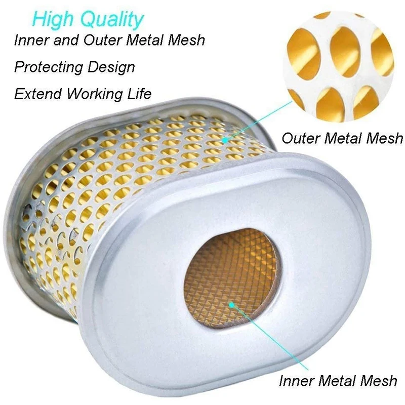 2Pcs 17210-ZE1-505 Air Filters Replace for Honda Gx120 GX160 GX200 GX140 Engine Air Cleaner 
2Pcs 17210-ZE1-505 Air Filters Replace for Honda Gx120 GX160 GX200 GX140 Engine Air Cleaner