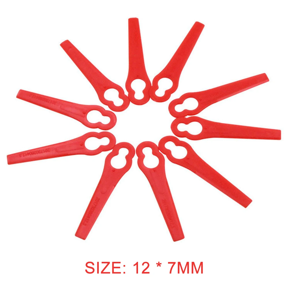 20pcs Plastic Grass Trimmer Garden Courtyard Park Lawn Mower Blade Cutting Tools Household Garden Planting Elements
20pcs Plastic Grass Trimmer Garden Courtyard Park Lawn Mower Blade Cutting Tools Household Garden Planting Elements
