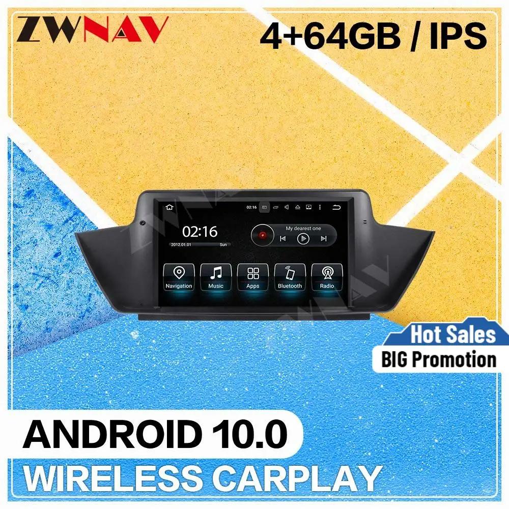 4+64GB Android 10.0 Car multimedia Player for BMW X1 E84 2009 2010 2011 2012 2013 gps navi dvd audio radio auto stereo head unit
4+64GB Android 10.0 Car multimedia Player for BMW X1 E84 2009 2010 2011 2012 2013 gps navi dvd audio radio auto stereo head unit