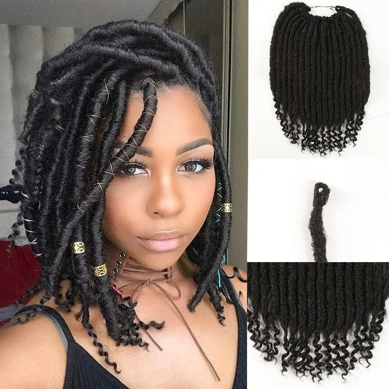 Искусственные локоны в стиле Crochet косы богини волос эффектом деграде (переход от