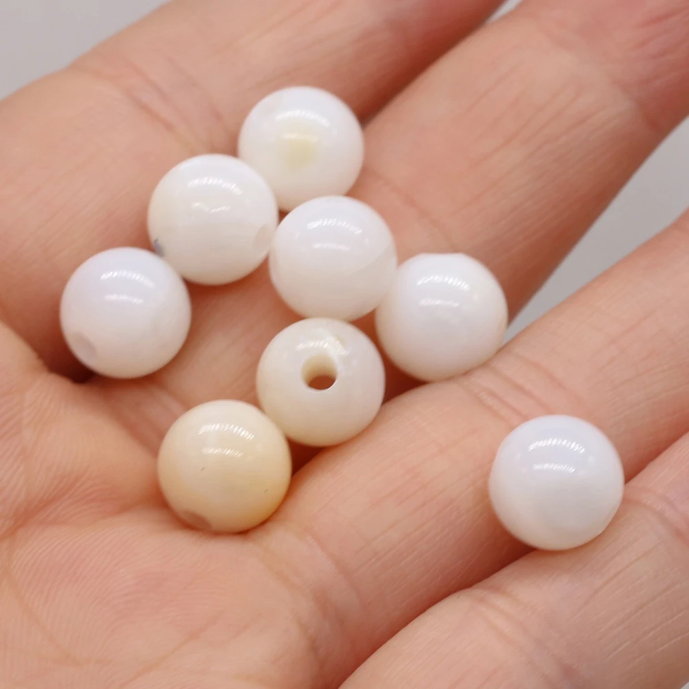 Wholesale Natural Shell Beads Reiki Heal Small Round Punch Bead for Jewelry Making DIY Necklace Bracelet Accessories
Wholesale Natural Shell Beads Reiki Heal Small Round Punch Bead for Jewelry Making DIY Necklace Bracelet Accessories