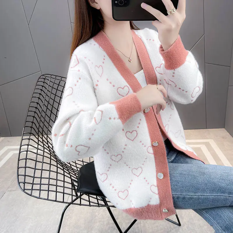 Винтажный зимний Кардиган большого размера, свитер в стиле Харадзюку, мультяшный вязаный свитер, пуловер в стиле хип-хоп, уличная одежда, св...
Винтажный зимний Кардиган большого размера, свитер в стиле Харадзюку, мультяшный вязаный свитер, пуловер в стиле хип-хоп, уличная одежда, св...