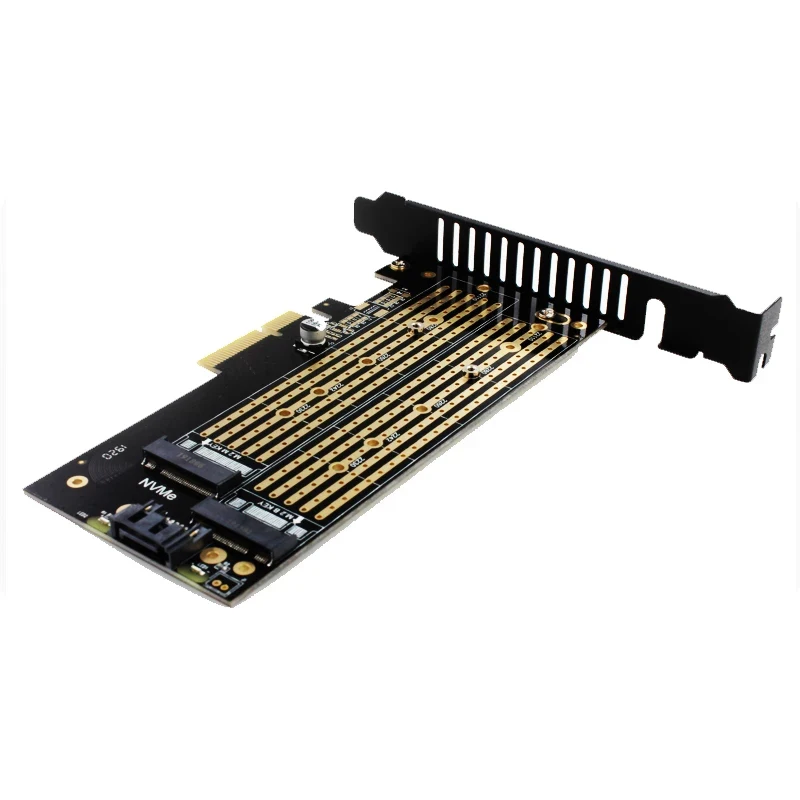 Плата расширения с двумя дисками Sk6 M.2 Nvme Ssd Ngff к Pcie X4 адаптер карта M Key Plus B Key двойная интерфейсная карта расширения
Плата расширения с двумя дисками Sk6 M.2 Nvme Ssd Ngff к Pcie X4 адаптер карта M Key Plus B Key двойная интерфейсная карта расширения