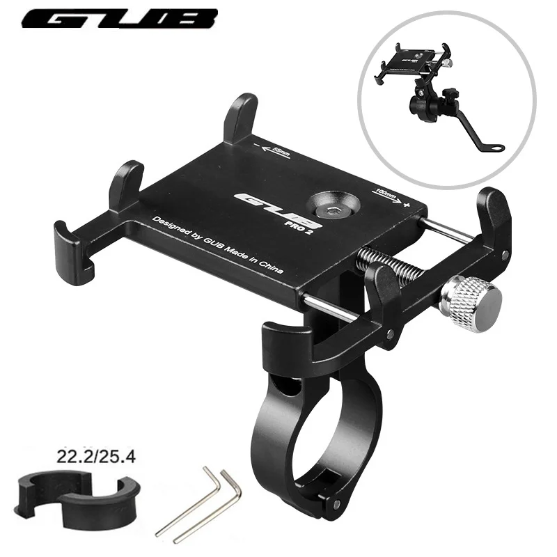 Hot GUB Aluminum Universal Bicycle Phone Mount Holder MTB Mountain Bike Motorcycle Handlebar Clip Stand 3.5" to 7.5" Smartphones
Hot GUB Aluminum Universal Bicycle Phone Mount Holder MTB Mountain Bike Motorcycle Handlebar Clip Stand 3.5" to 7.5" Smartphones