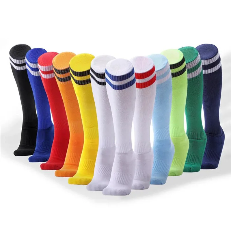 New Football Socks Non-slip Long Tube Over The Knee Socks Striped Soccer Socks Compression Stockings Outdoor Sports Gym
New Football Socks Non-slip Long Tube Over The Knee Socks Striped Soccer Socks Compression Stockings Outdoor Sports Gym