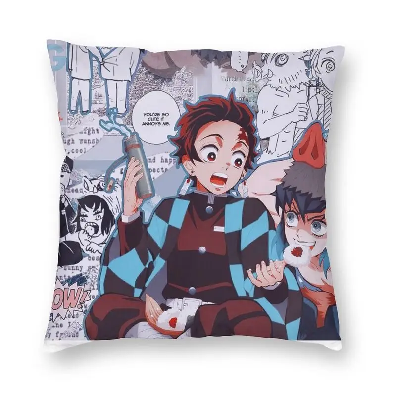 Kimetsu No Yaiba Tanjiro Cushion Cover 40x40cm Home Decor 3D Print Demon Slayer Throw Pillow for Car Two Side
Kimetsu No Yaiba Tanjiro Cushion Cover 40x40cm Home Decor 3D Print Demon Slayer Throw Pillow for Car Two Side