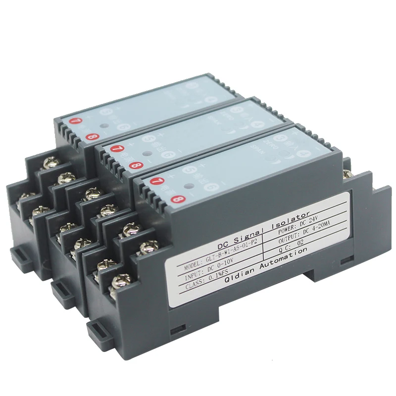 QIDIAN GLT B изолятор сигнала DC 10V + входное напряжение Передатчик изолированный