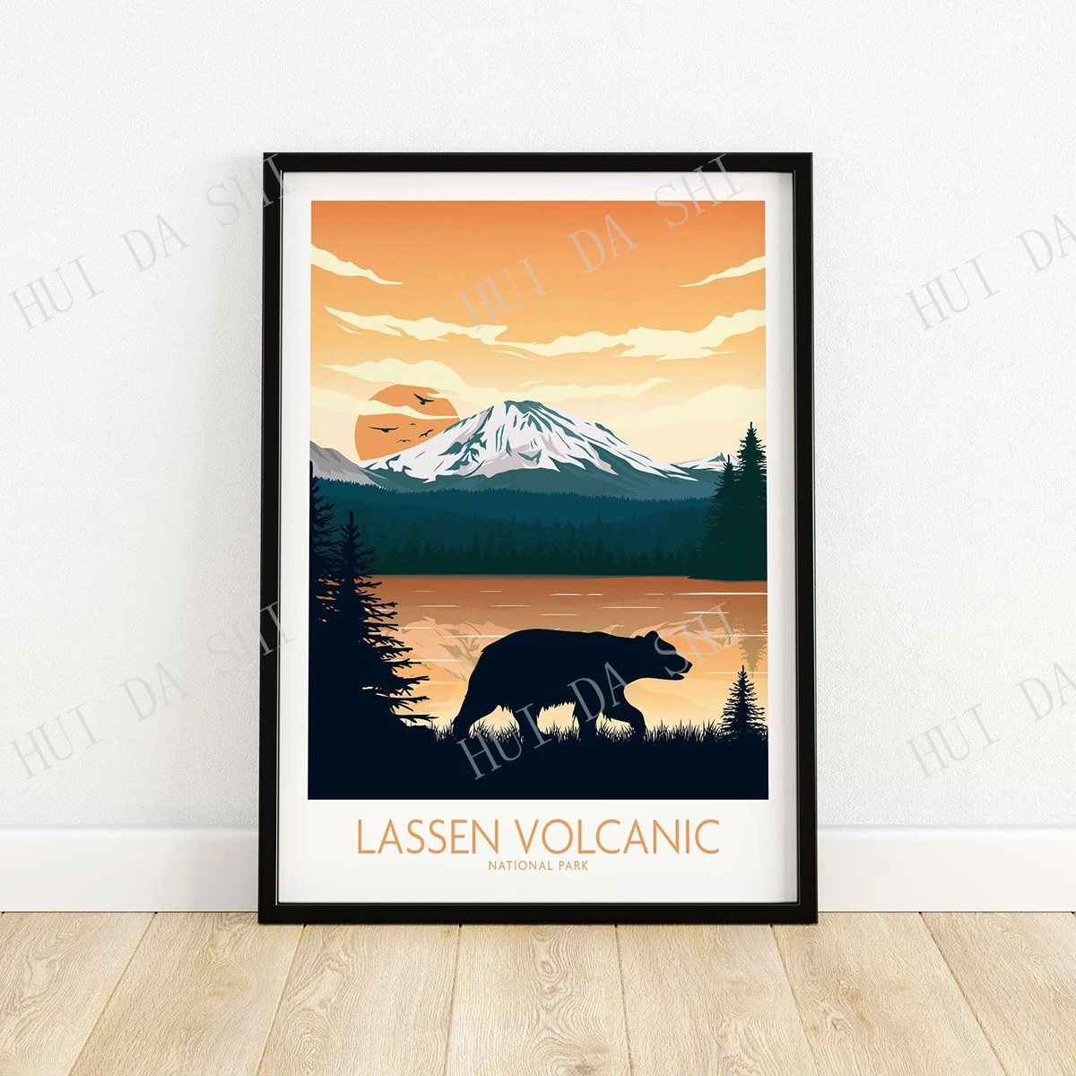 Lassen Volcanic National Park Poster | Wall Art | Travel Poster | Home Decor Gift
Lassen Volcanic National Park Poster | Wall Art | Travel Poster | Home Decor Gift