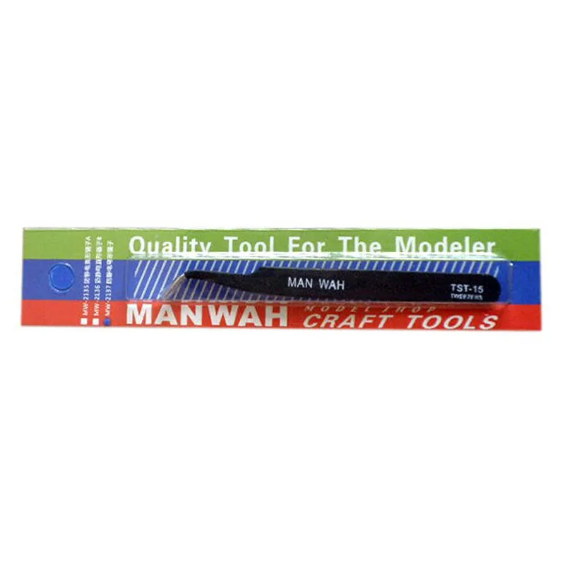 

WANWAH MW-2137 High Precision Antistatic Curved Tweezers,Model Tools,