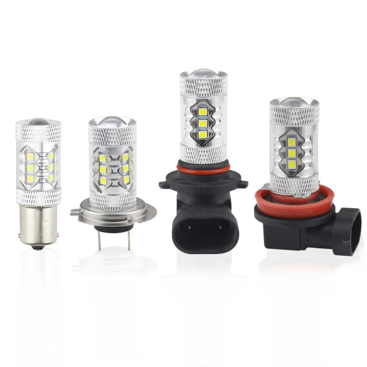 

Automobile high power LED bulb 1156 H4 H7 H8 / H11 9005 / 9006 80W automobile led fog lamp 9-30V 80W 6500K 900LM