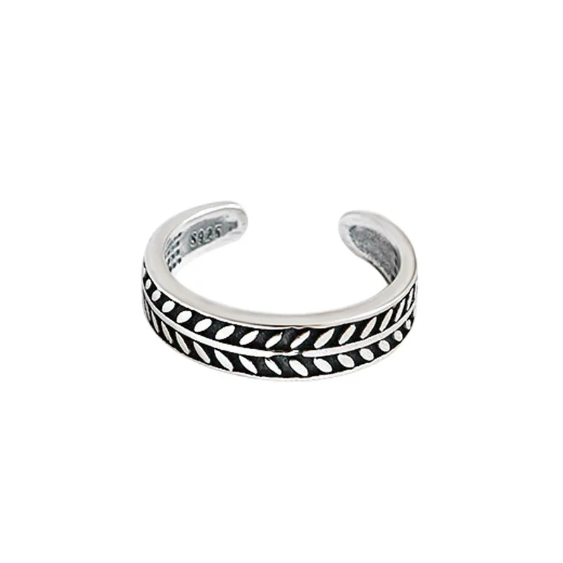925 Sterling Silver Simple Fashion Olive Leaf Opening Ring Fine Jewelry For Women Party Personality Accessories
925 Sterling Silver Simple Fashion Olive Leaf Opening Ring Fine Jewelry For Women Party Personality Accessories