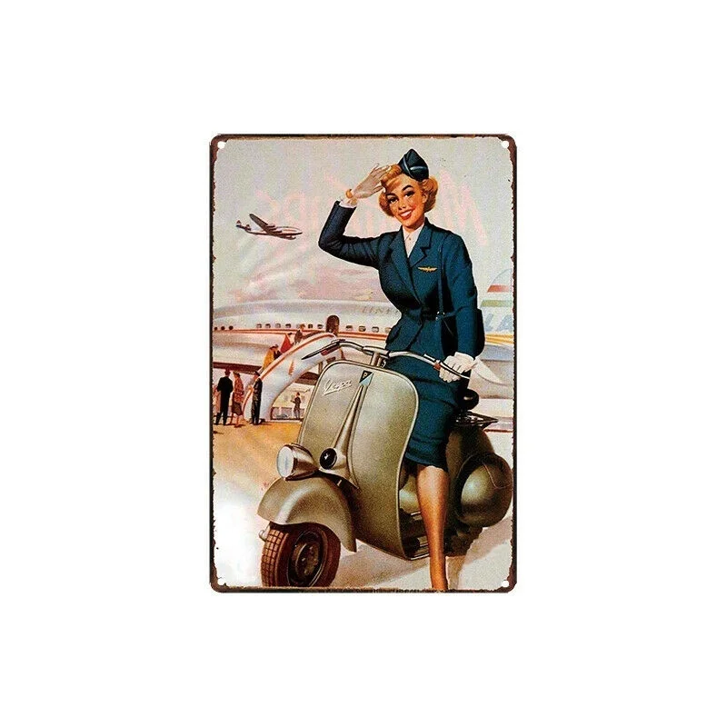 Metal Tin Sign classic pin up girl motor bike Bar Pub Home Vintage Retro(Visit Our Store, More Products!!!)
Metal Tin Sign classic pin up girl motor bike Bar Pub Home Vintage Retro(Visit Our Store, More Products!!!)