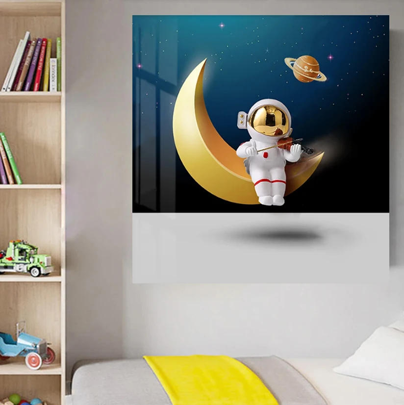 Universe Stars Pictures Astronaut Play the Piano Canvase Cartoon Funny Painting Wall Art Prints For Kids Cute Room Decorative
Universe Stars Pictures Astronaut Play the Piano Canvase Cartoon Funny Painting Wall Art Prints For Kids Cute Room Decorative