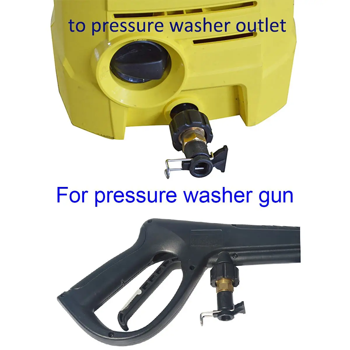 Pressure Washer Outlet Hose Connector Converter for Bosch AR Black Deckers Bort Patriots Daewoo Nilfisk STIH Water Cleaning Hose
Pressure Washer Outlet Hose Connector Converter for Bosch AR Black Deckers Bort Patriots Daewoo Nilfisk STIH Water Cleaning Hose