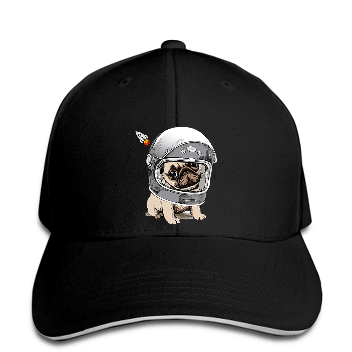 Baseball cap Cute Astronaut Dog Pug Space Galaxy Explorer Mens Black Baseball caps 
Baseball cap Cute Astronaut Dog Pug Space Galaxy Explorer Mens Black Baseball caps