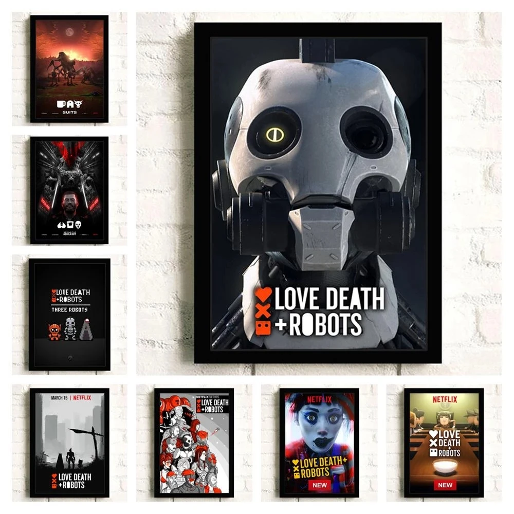 Love Death Robots TV Movie Quality Wall Art Home Decor Canvas Painting Art Nordic Decoration Hotel Bar Cafe Living Room Poster
Love Death Robots TV Movie Quality Wall Art Home Decor Canvas Painting Art Nordic Decoration Hotel Bar Cafe Living Room Poster