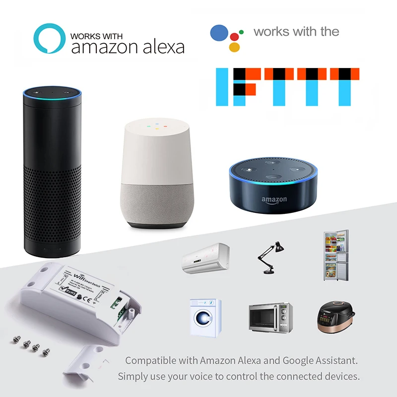 Wireless Remote Control Timing Switch Smart WiFi Wiring Lamps Universal 90-250V Input Voltage WiFi Smart Switches
Wireless Remote Control Timing Switch Smart WiFi Wiring Lamps Universal 90-250V Input Voltage WiFi Smart Switches