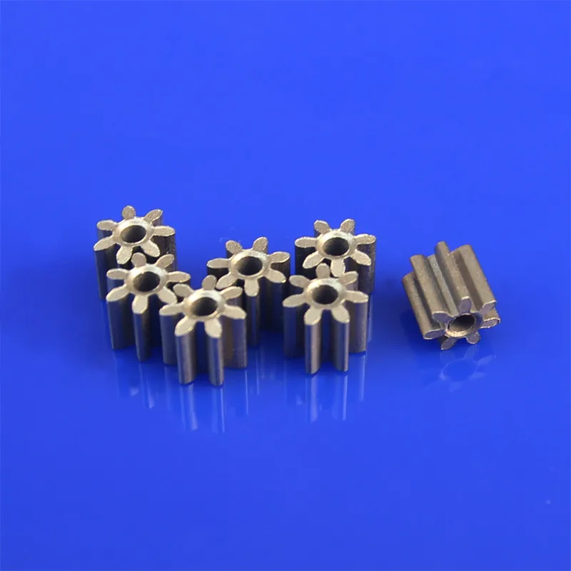 AZGIANT 10pcs 7 Teeth Powder Metallurgy Iron Gear Metal Pinion Gear For 2.0mm Shaft Size DIY Motors Accessories
AZGIANT 10pcs 7 Teeth Powder Metallurgy Iron Gear Metal Pinion Gear For 2.0mm Shaft Size DIY Motors Accessories