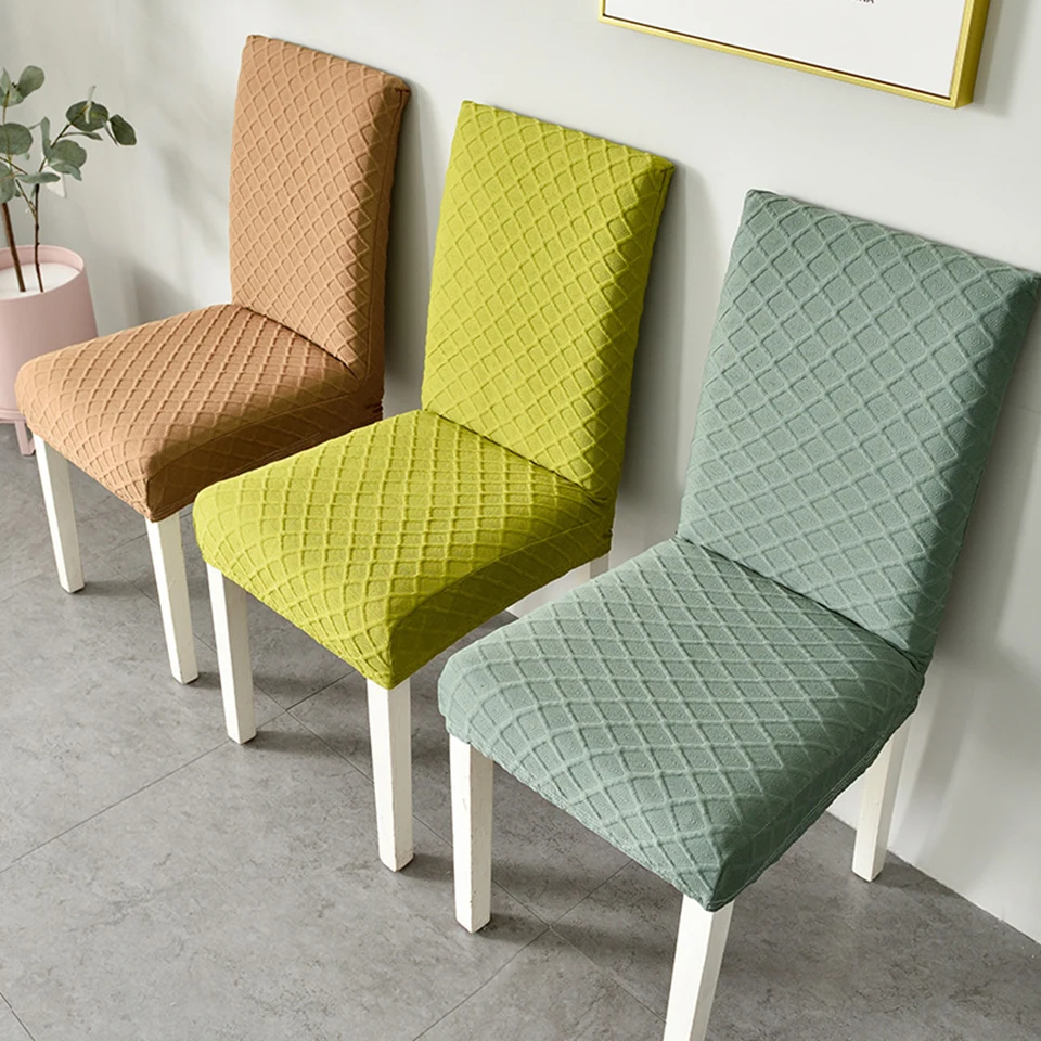 Solid Color Double-layer Fabric Elastic Chair Cover For Kitchen/Wedding Stretch Chair Covers Spandex Dining Room Chair Cover
Solid Color Double-layer Fabric Elastic Chair Cover For Kitchen/Wedding Stretch Chair Covers Spandex Dining Room Chair Cover