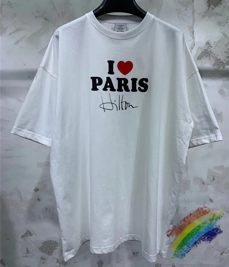 Свободные футболки в стиле оверсайз с надписью «I LOVE PARIS», модель 2020 года, для женщин и мужчин, футболки в летнем стиле с надписью «I LOVE PARIS», 1:1, ...
Свободные футболки в стиле оверсайз с надписью «I LOVE PARIS», модель 2020 года, для женщин и мужчин, футболки в летнем стиле с надписью «I LOVE PARIS», 1:1, ...