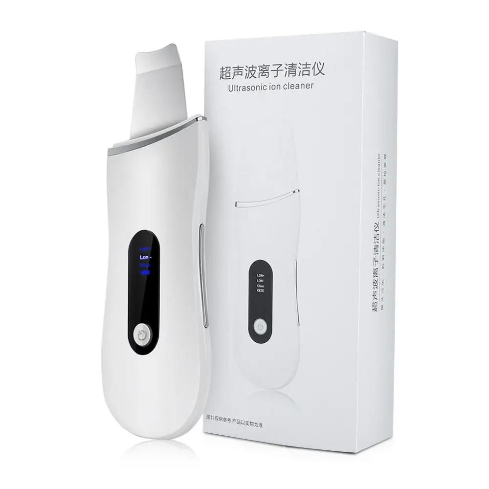 Ultrasonic Ion Deep Cleaning Skin Scrubber Peeling Shovel Professional USB Facial Pore Cleaner Blackhead Remover Face Lifting
Ultrasonic Ion Deep Cleaning Skin Scrubber Peeling Shovel Professional USB Facial Pore Cleaner Blackhead Remover Face Lifting