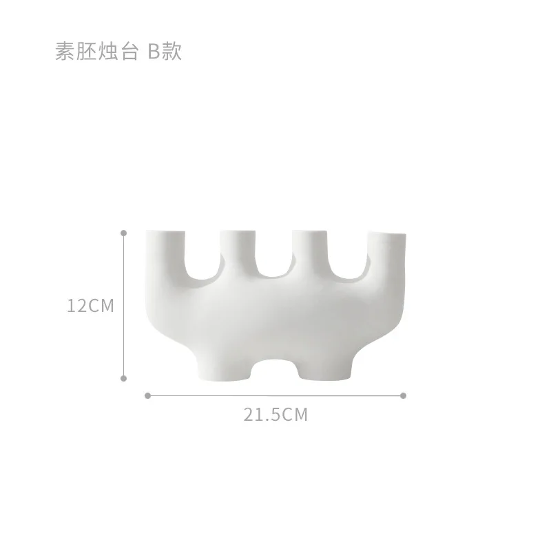 Nordic Scandinavian Style White Ceramic Candlestick Pipe U Shape Candle Holders Modern Candle Stand Home Decor Gift Personality
Nordic Scandinavian Style White Ceramic Candlestick Pipe U Shape Candle Holders Modern Candle Stand Home Decor Gift Personality