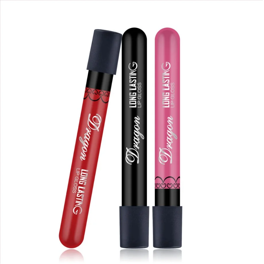 New Cosmetic Sexy Red Vampire Lipstick Matte Waterproof Velvet Liquid Lipgloss Beauty Makeup Non Stick Cup
New Cosmetic Sexy Red Vampire Lipstick Matte Waterproof Velvet Liquid Lipgloss Beauty Makeup Non Stick Cup