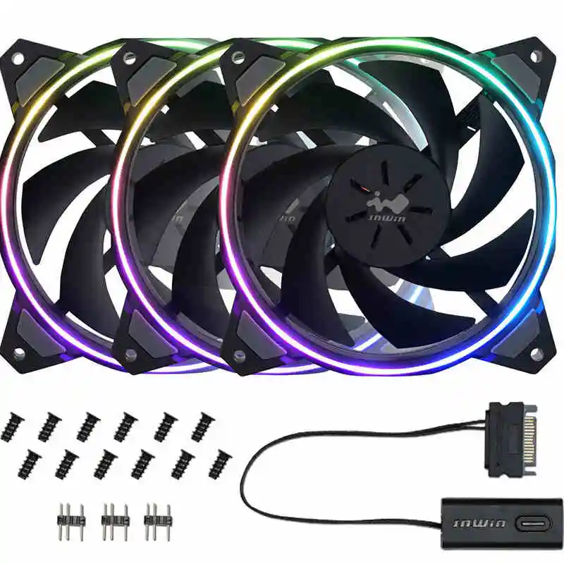 Olskrd Sirius Loop ASL120 120mm Cooler Fan Double Aura RGB PC Fan InWin PWM design Cooling Fan For Computer Silent Gaming Case
Olskrd Sirius Loop ASL120 120mm Cooler Fan Double Aura RGB PC Fan InWin PWM design Cooling Fan For Computer Silent Gaming Case