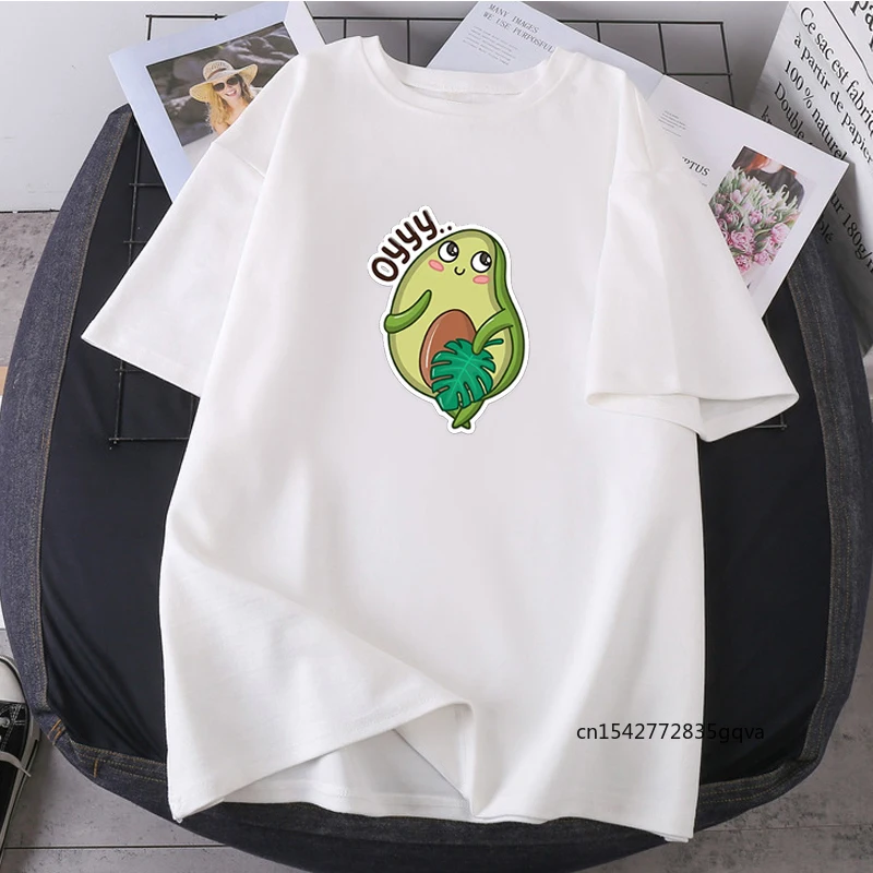 Oyyy Kawaii Avocado Cartoon T-shirt Woman Fashion Short Sleeve 2021 New Lady Clothing Summer Polyester Hip Hop Tees Tops Female
Oyyy Kawaii Avocado Cartoon T-shirt Woman Fashion Short Sleeve 2021 New Lady Clothing Summer Polyester Hip Hop Tees Tops Female