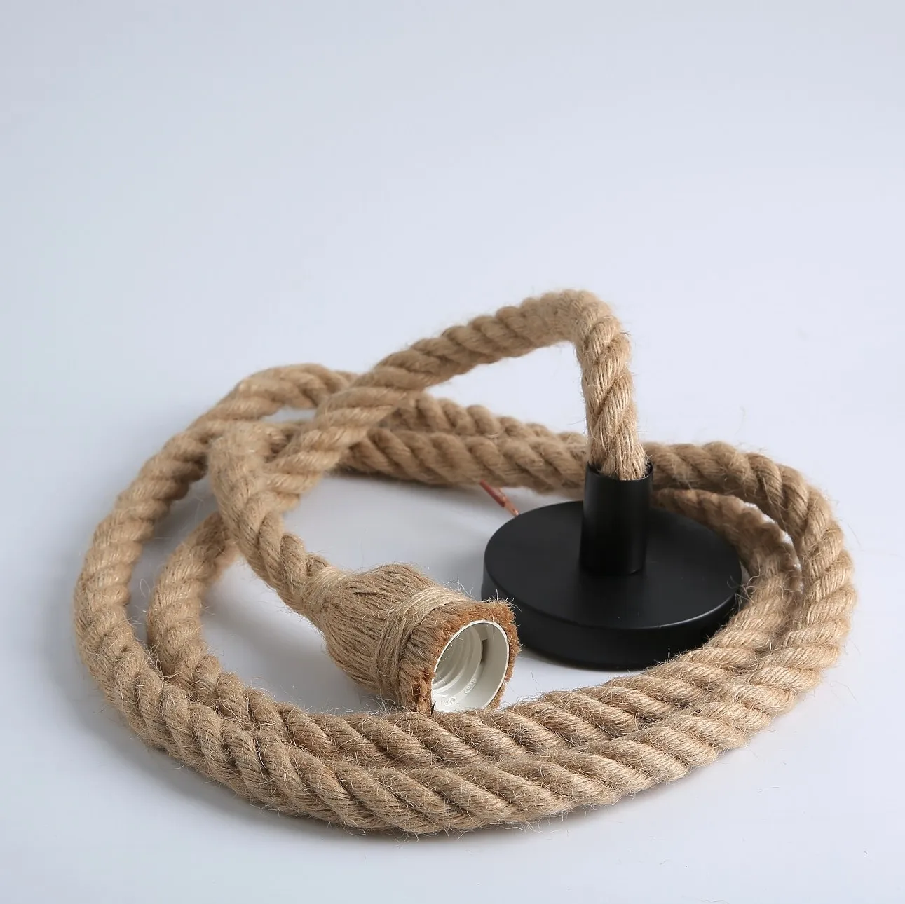 Hemp Rope Pendant Lights Vintage Retro Loft Industrial Hanging Lamp for Living Room Kitchen Home Light Fixtures Decor Luminaire
Hemp Rope Pendant Lights Vintage Retro Loft Industrial Hanging Lamp for Living Room Kitchen Home Light Fixtures Decor Luminaire