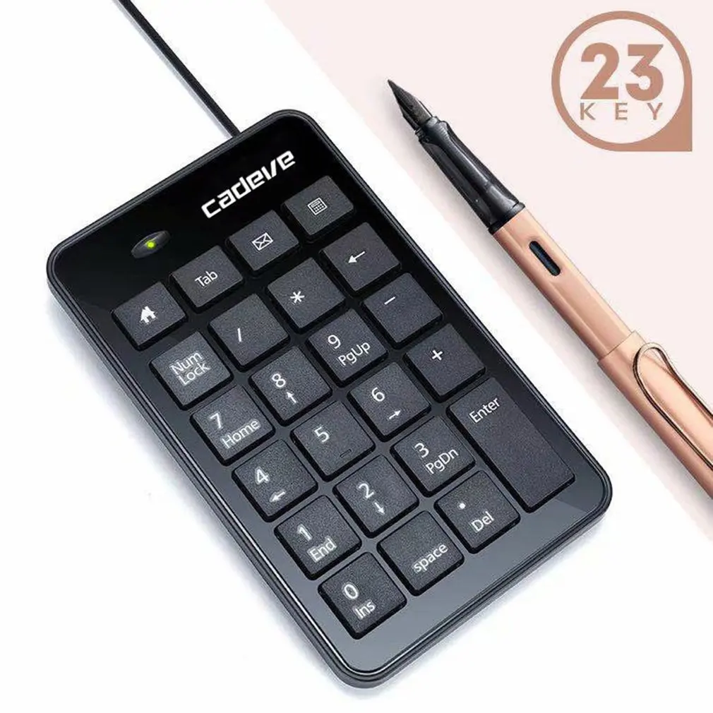 Wired Number Pad Digital Keypad Usb External Keyboard Portable Mini Financial Accounting Numeric Keypad 23 Keys
Wired Number Pad Digital Keypad Usb External Keyboard Portable Mini Financial Accounting Numeric Keypad 23 Keys