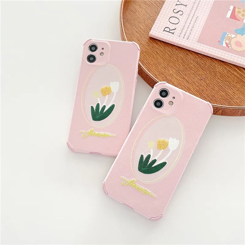 Luxury Embroidery Heart Flowers Female Soft Case For Iphone 11 12 Pro Max 7 8 Plus Xr X Xs Se 2020 Pu Leather Phone Cover Fundas
Luxury Embroidery Heart Flowers Female Soft Case For Iphone 11 12 Pro Max 7 8 Plus Xr X Xs Se 2020 Pu Leather Phone Cover Fundas