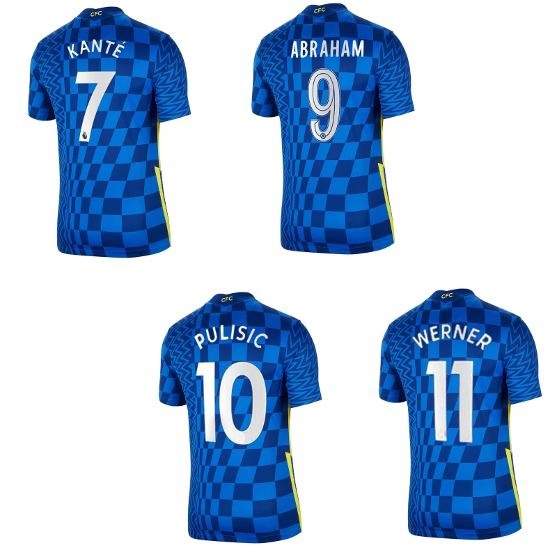 21/22 NEW Chelseaes Jersey HOME ADULT SOCCER JERSYS Short Sleeve COSTOMIEZ NAME NUMBER FOOTBALL SHIRT IN STOCK
21/22 NEW Chelseaes Jersey HOME ADULT SOCCER JERSYS Short Sleeve COSTOMIEZ NAME NUMBER FOOTBALL SHIRT IN STOCK