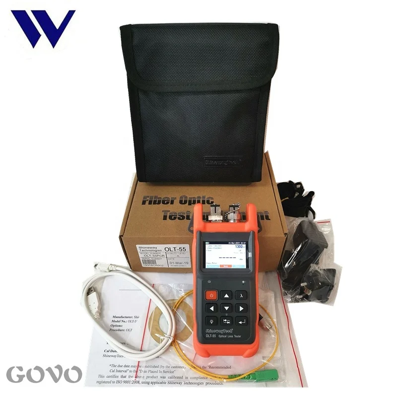 LS OPM ORL ShinewayTech OLT-55PCR fiber multimeter