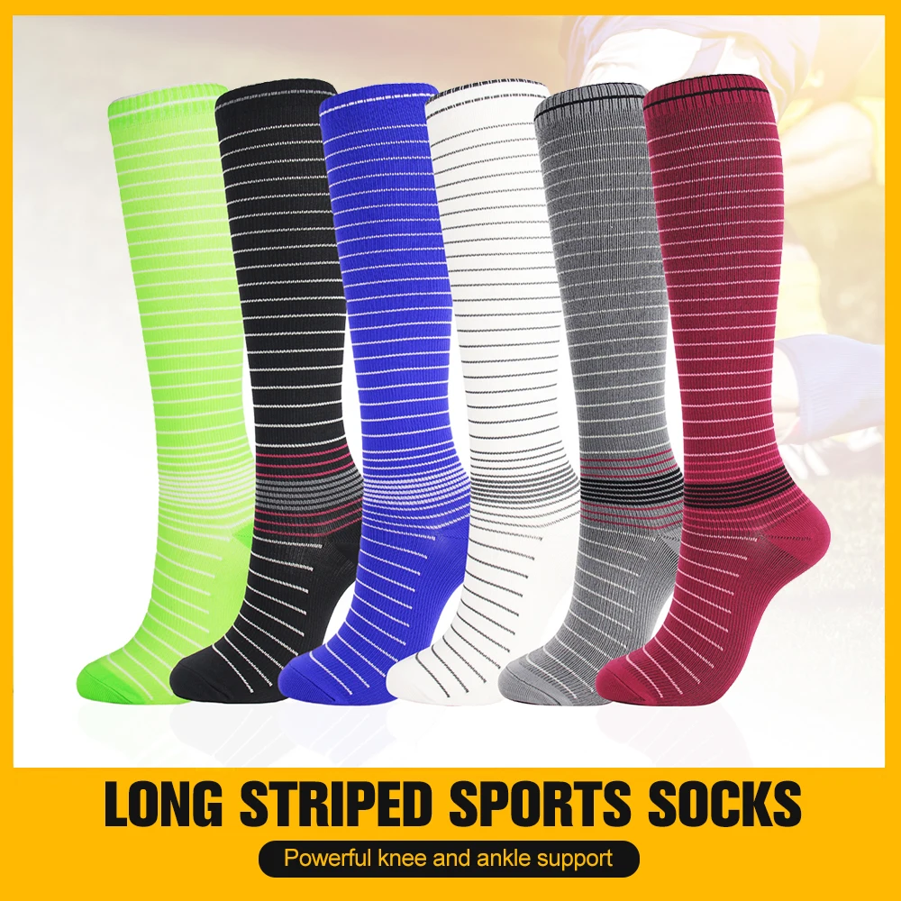 Compression Socks Running Gym Cycling Football Sports Stockings for Men Women Leg Support Nurse Hiking Athletes Driver Travel
Compression Socks Running Gym Cycling Football Sports Stockings for Men Women Leg Support Nurse Hiking Athletes Driver Travel
