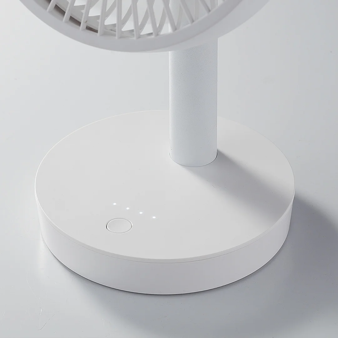 XIAOMI Mijia Desktop Fan Battery Capacity 4000mAh USB Charging Low Noise Rechargeable 4Mode Wind Speed 7 Turn Page Fan 
XIAOMI Mijia Desktop Fan Battery Capacity 4000mAh USB Charging Low Noise Rechargeable 4Mode Wind Speed 7 Turn Page Fan