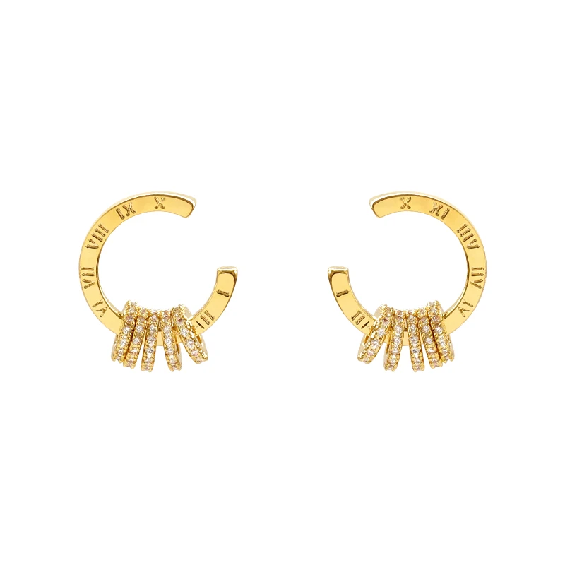 New Classic Roman Digital Round Stud Earrings 2020 Trend with Simple Needle South Korean Women's Jewelry Temperament Earrings
New Classic Roman Digital Round Stud Earrings 2020 Trend with Simple Needle South Korean Women's Jewelry Temperament Earrings