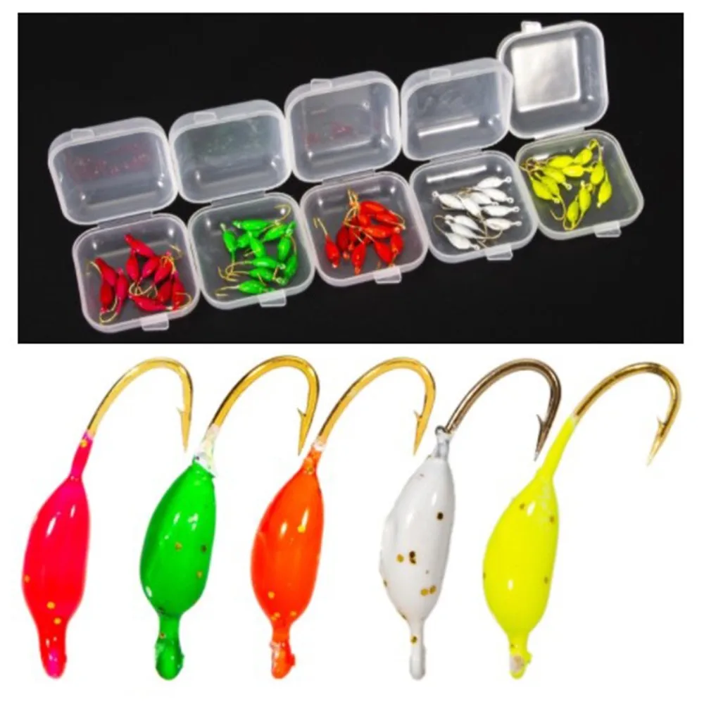 10pcs/Box Ice Fishing Metal Jigs Heads Winter Jigging Barbed Hooks For Walleye 7mm Winter Fishing Hooks Fish Tackle Pesca
10pcs/Box Ice Fishing Metal Jigs Heads Winter Jigging Barbed Hooks For Walleye 7mm Winter Fishing Hooks Fish Tackle Pesca