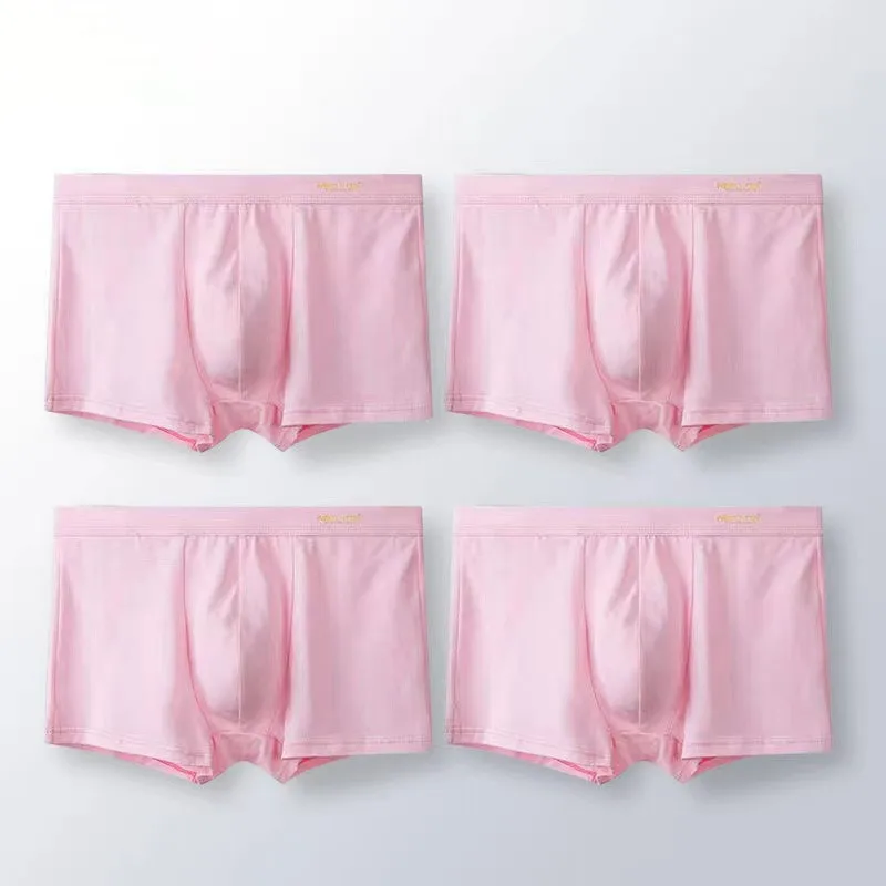 4 pairs of summer men's cotton pink fashion style pants men's boxers breathable cotton boxers
4 pairs of summer men's cotton pink fashion style pants men's boxers breathable cotton boxers
