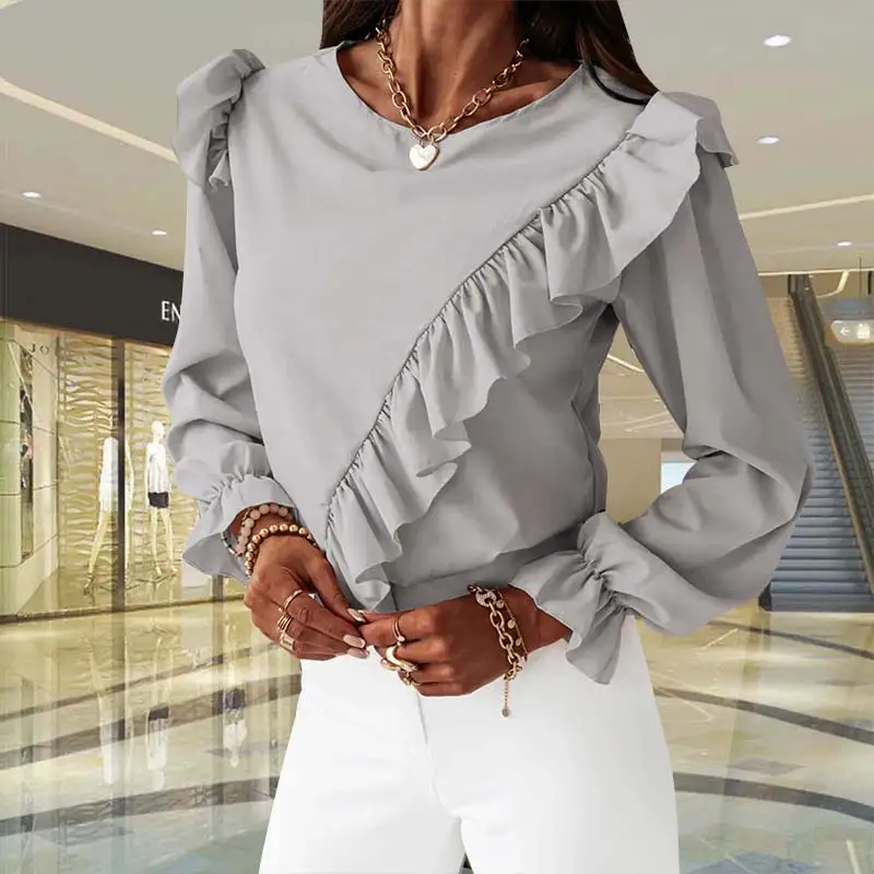 Elegant Chiffon Women Blouses Plus Sizes Boho Floral Lady Sexy Ruffles Casual Full Long Shirts
Elegant Chiffon Women Blouses Plus Sizes Boho Floral Lady Sexy Ruffles Casual Full Long Shirts