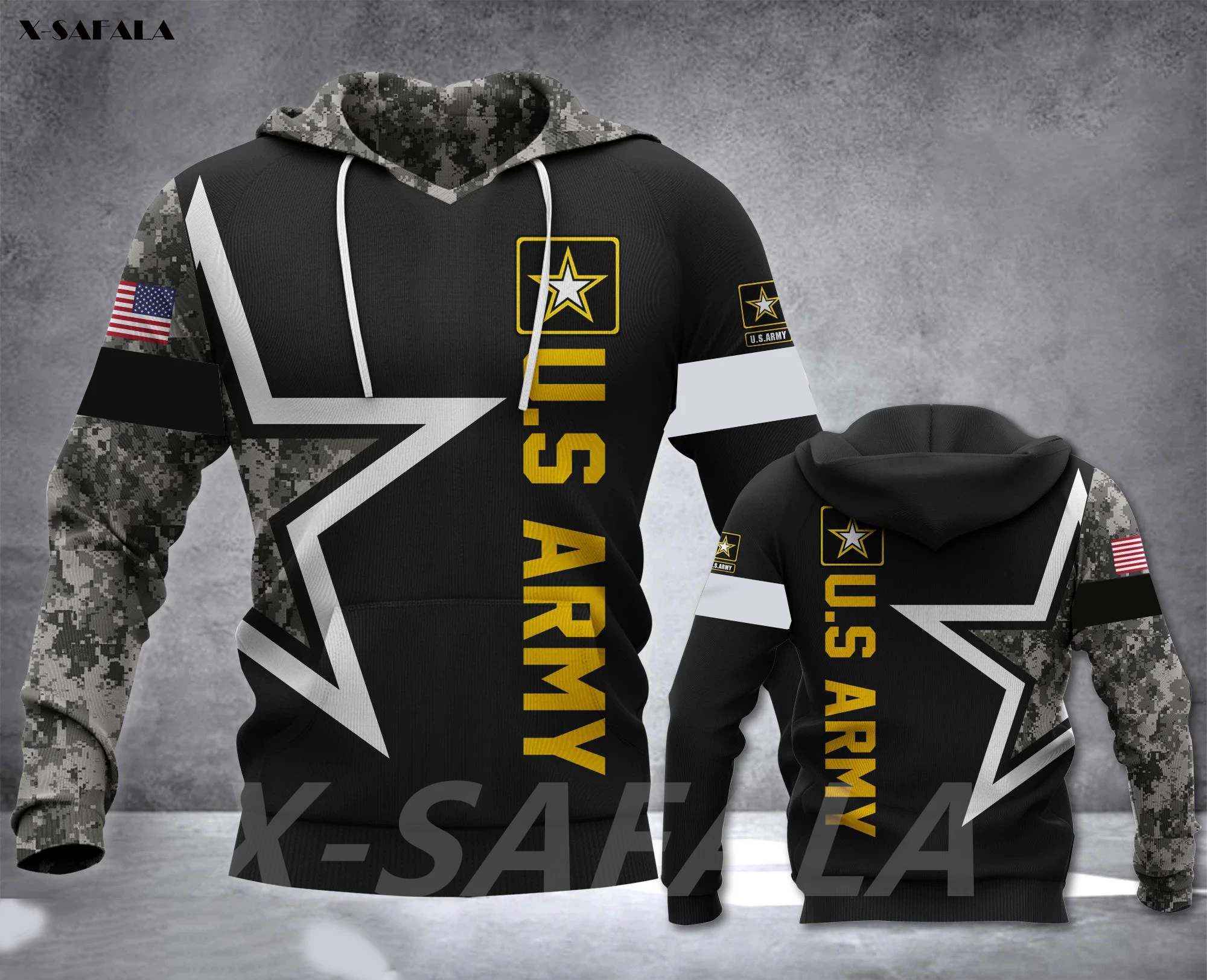 US America Army Soldier Skull 3D Printed Hoodie Man Female Zipper Pullover Sweatshirt Hooded Jersey Streetwear Tracksuits
US America Army Soldier Skull 3D Printed Hoodie Man Female Zipper Pullover Sweatshirt Hooded Jersey Streetwear Tracksuits