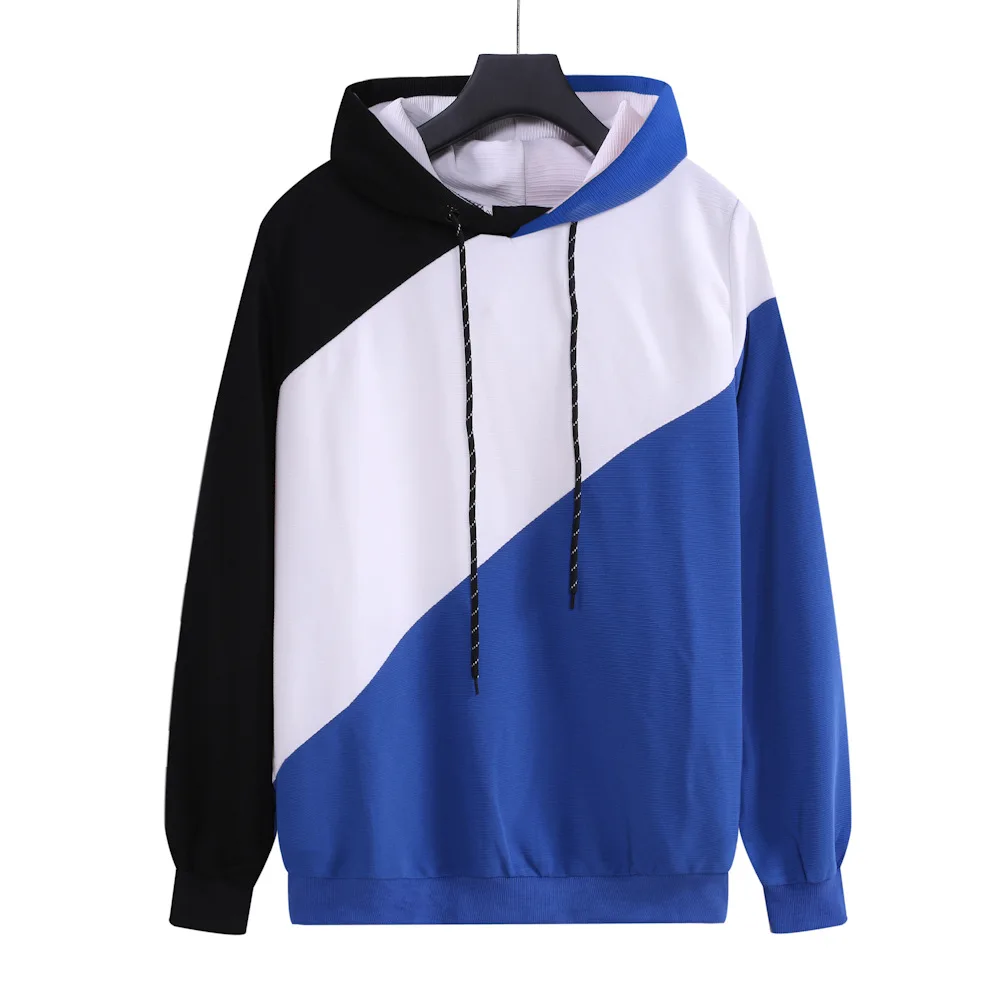 High Quality Men Fashion Sport Sweatshirt With Hood Diagonal Striped Pullover Hoodies 
High Quality Men Fashion Sport Sweatshirt With Hood Diagonal Striped Pullover Hoodies